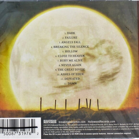 Breaking Benjamin Dark Before Dawn Music CD - Picture 2 of 2